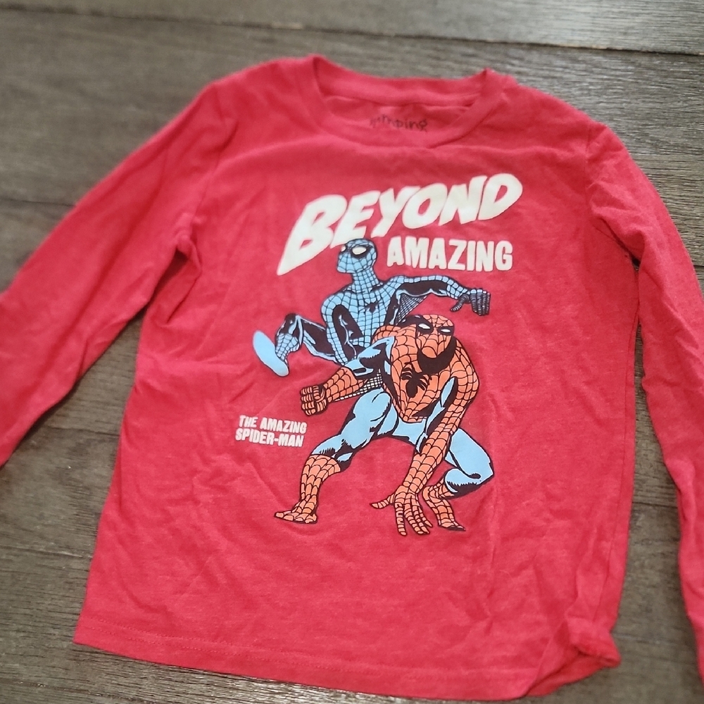 Marvel Red Spider-Man Kids Shirt